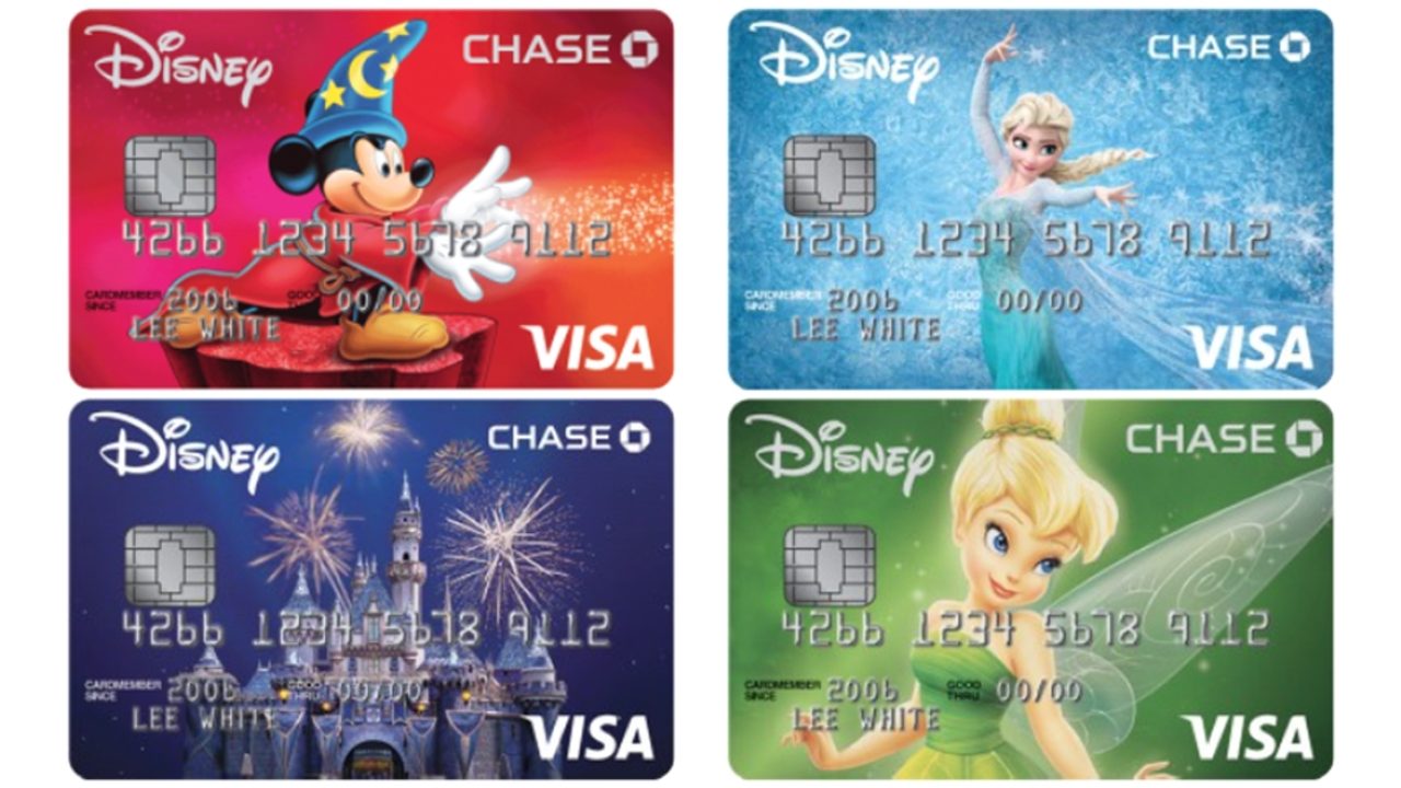 New Chase Disney Debit Card Designs